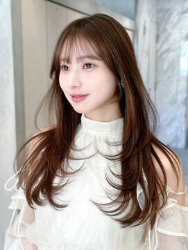 ロンドクレール 川崎(Lond clair) グレーブラウン/ミディアムレイヤー/ダークアッシュ/川崎107