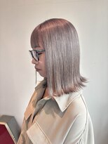 ヘアサロン エン(hair salon en.) ホワイトミルクティーベージュ