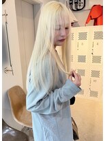 ラッドルーム(LAD ROOM.)&nbsp;抜きっぱなしブロンド/ブロンドカラー/ホワイトブロンド/カラー
