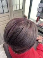 プリズム ヘアーデザイン 北坂戸店 ピンクシルバー