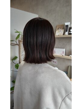 マル 薬院浄水店(MAR.co) 外はねボブ