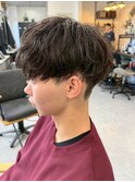 宇都宮メンズカットメンズパーマ波巻きスパイラルパーマツイスパ