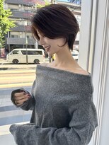 ラックスビー サファリ 阿倍野ルシアス店(LUXBE SAFARI)&nbsp;くびれショートヘアひし形大人ショート20代30代40代