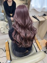 テトラ バイ ネオリーブ 横浜西口店(tetra by neolive)&nbsp;ピンクラベンダー　シャギーカット　ブリーチ　ロング　横浜★