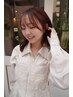 90日次回予約CUT＋ナチュラル縮毛矯正＋5setpトリートメント￥35750→￥32175