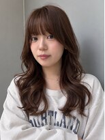 トリッカ 銀座(tricca)&nbsp;レイヤーカット/コテ巻き風パーマ/デジタルパーマ/韓国レイヤー