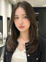 コルソ ケーツー 梅田 茶屋町(corso k-two)&nbsp;ナチュラルレイヤーカット*フェイスレイヤー*センターパート