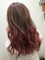 ネクスト 池袋(NEXT) 【大人気グラデーション】ピンクベージュ系ヘアスタイル!