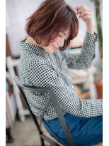 ミック 日暮里店(miq)&nbsp;無造作♪ガーリー★ボブ