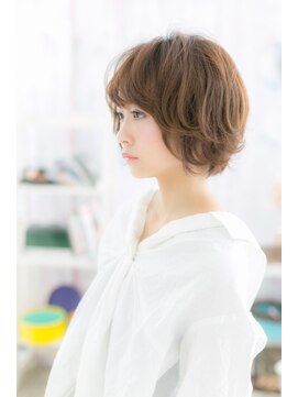 ミック ヘアアンドビューティー 大山店(miq  Hair&Beauty) 毛先で遊ぶ☆ガーリーボブ