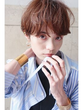 リュト(Lute) くせ毛風 大人かわいいマッシュショート