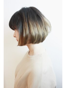 ヘア デザイン リスク(HAIR DESIGN RISK) 【RISK】首がきれいに見える！ショートボブ【三鷹】