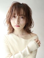 フリップビーアヴェダ(FLIP B AVEDA)&nbsp;【本八幡FLIP B AVEDA】セミウェットなふんわりミディ