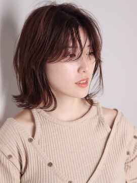 ケーオーエスビューティー(K O S beauty) 外ハネ切りっぱなしボブ