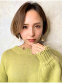 大人ショートボブ