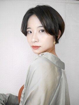 シュシュ(shushu) 前髪ありハンサムショート　【有海一生】/髪質改善/シースルー