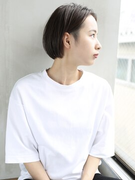 バース(BIRTH) 天神【BIRTH】大人かわいいセンターパートミニボブ 4