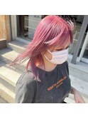ハイトーンピンク×風