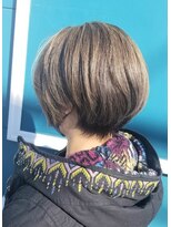 ヘアーアンドネイル ルシア(Hair&Nail Lucia)&nbsp;ショートボブのミルクティベージュ