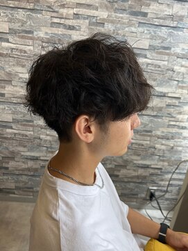 ブレス 横浜(bless) メンズマッシュ　スパイラルパーマ