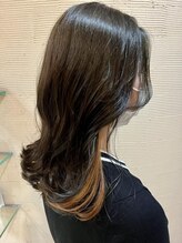 リフレアンドケア ミチ 幸町店(refre&care MICHI) 【MICHI refre店　佐藤彩】インナーカラー