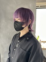 リュッカ(Lyuck)&nbsp;【MANA】中性ウルフ/バイオレット/ショートウルフ