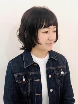 ヨヨ 人形町(YOYO) くびれウルフミディアム/20代/30代/40代