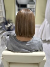 『髪綺麗だね』って振り向かれるつや髪☆髪に優しい薬剤と前処理中間処理後処理で自然なストレートヘア☆