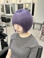シェイロ(Cielro)&nbsp;ショートカット×ハイトーン/ラベンダーカラー