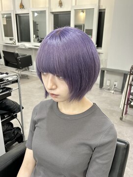 シェイロ(Cielro) ショートカット×ハイトーン/ラベンダーカラー