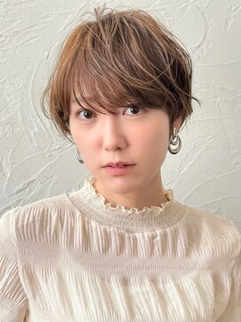 アンド ストーリーズ(&STORIES) ショートボブ髪型30代40代50代前髪あり前髪なし面長丸顔【荒牧】