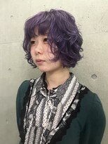 パープル、ボブ