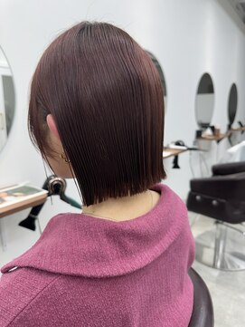 シー 北千住(sii.) やや前下がりボブ