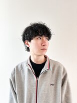 オアズヘアービィグラッド(ORe'S HAIR BE GLaD)&nbsp;マッシュウルフパーマ【新潟　波巻きパーマ　ツイスト】