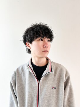 オアズヘアービィグラッド(ORe'S HAIR BE GLaD) マッシュウルフパーマ【新潟　波巻きパーマ　ツイスト】