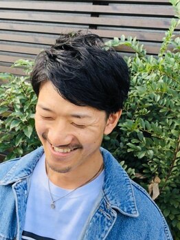 ヘアーサロンジジ(Hair Salon JIJI)の写真/男性のお客様も通いやすい雰囲気が人気の秘訣!清潔感UPのモテヘアは《Hair Salon JIJI》にお任せください♪