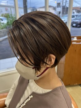 エジンバラ(ejinbara)の写真/《清須市》こなれ感たっぷりのミニボブショートで大人可愛いスタイルに♪女性らしさ×垢抜けが叶うー。
