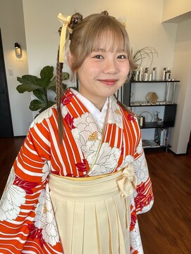 キハコ 豊橋曙店(KIHACO) 袴ヘア着付け◎