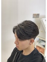 エッジ(EDGE)&nbsp;大分メンズ毛流れニュアンスフェザーパーマ刈り上げショート