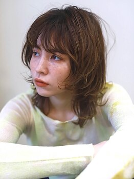 キャビン(CABIN)の写真/印象を決めるお顔周りは生え癖まで計算しながら繊細にカット☆ご自宅でも簡単スタイリングで再現可能♪