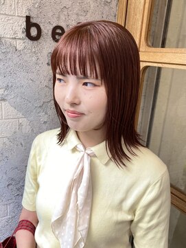 ナンバースリー 綱島店(Number Three) ピンクブラウン【Number Three 綱島店】