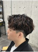 noa___hikaru　ツイストスパイラルパーマ　メンズパーマ