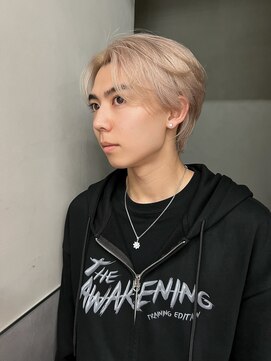 プロス(Pros) ピンクベージュ/ベージュカラー/ハンサムショート