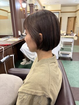 シャンプー ボーイ 宮崎柳丸店(SHAMPOO BOY) 耳かけボブ