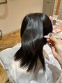 ビーハイブアヴェダ PARCO2店(BEHIVE AVEDA) ウルフで縮毛矯正かける方多いです!
