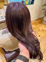 テラスヘア 三条(TERRACEhair)&nbsp;冬に人気◎柔らかツヤ髪のカシスピンクカラー