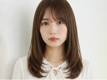 ケーツー 谷町(K-two)の写真/K-twoの美髪縮毛矯正は柔らかな仕上がりだから巻き髪も楽しめる*[レイヤーカット/髪質改善トリートメント]