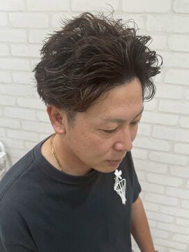 ガーデン 小山店(garden) 宇都宮メンズカットメンズパーマ波巻きスパイラルパーマツイスパ