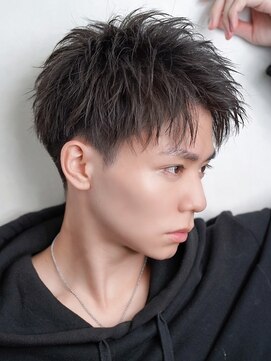 シフト バイ ゼロ(SHIFT by XeRo) 爽やかツーブロック【ナチュラルハーフアップショート】