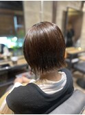 外ハネミニボブ